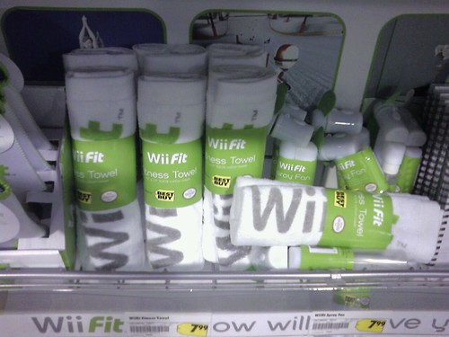 Wii branded towels