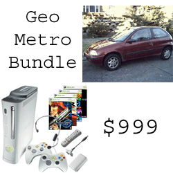 geo metro Xbox  bundle