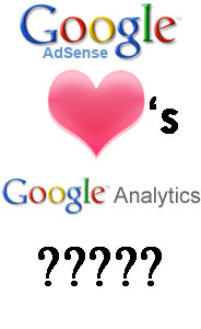Analyics in bed with adsense
