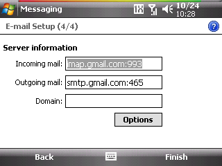 Gmail SMTP